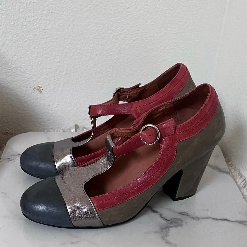 JEFFREY CAMPBELL Multicolor Mary Jane Heels Pump - Picture 2 of 8